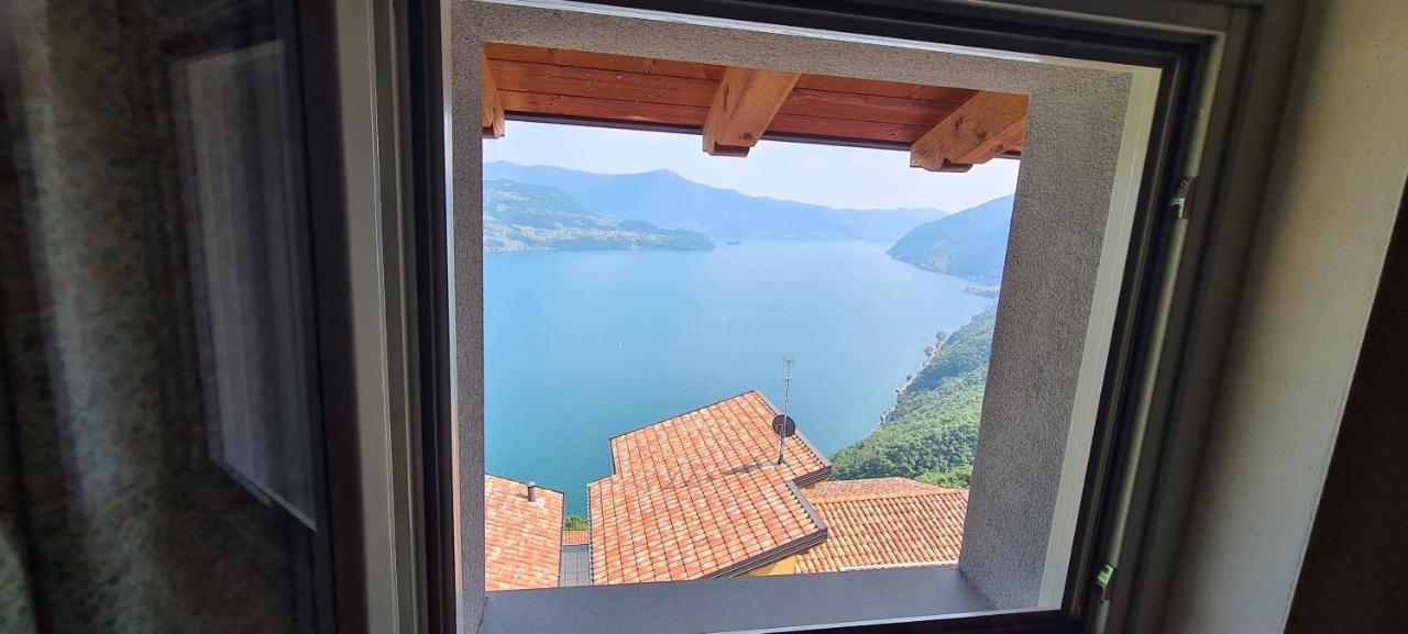 La Villetta In Residence Con Piscina E Vista Lago Parzanica Εξωτερικό φωτογραφία